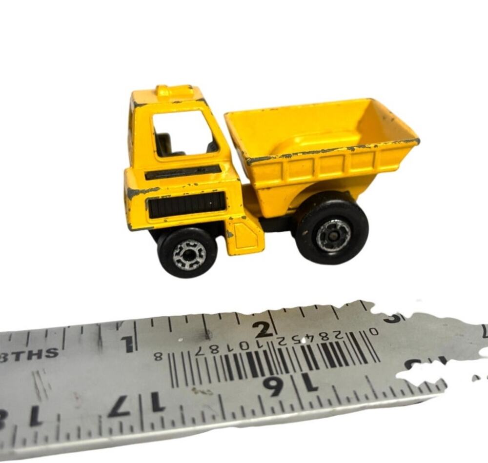 Vintage 1976 Matchbox Lesney Superfast No 26 Site Dumper Yellow Made in England